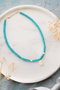 Heliophilia Silver Collar Multicolor con Colgante de Latón y Cobre